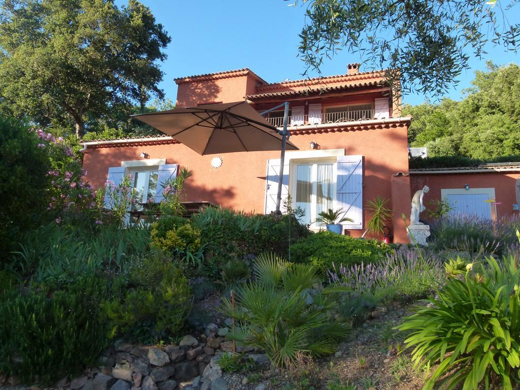 Ferienwohnung Soleil Rouge Les Adrets-de-l’Estérel Exterior foto