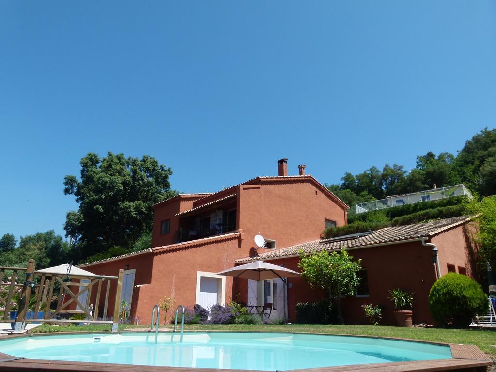 Ferienwohnung Soleil Rouge Les Adrets-de-l’Estérel Exterior foto